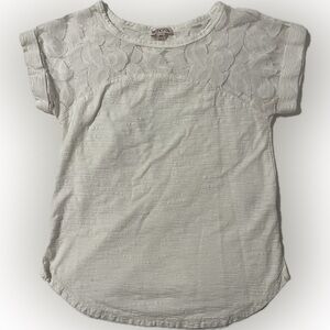 White Too with Lace - Size Small
